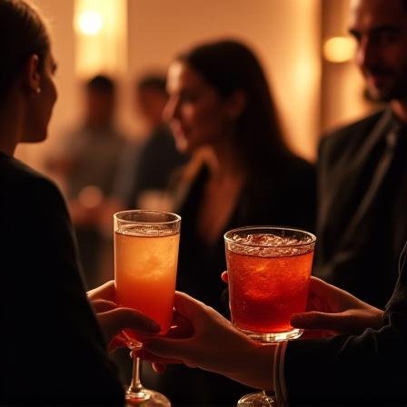 Evening networking reception